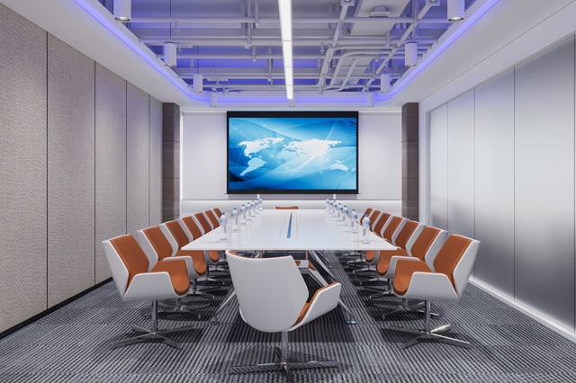 通州区赫总办公会议室装修效果图