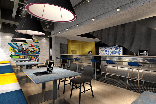 北京某产业园共享办公区装修效果图